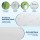 Giselle Bedding 5cm Memory Foam Mattress Topper King Single, 7-Zone, Bamboo Cover, Washable, Anti-Allergy