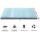 Giselle Bedding Memory Foam Mattress Topper Double 8cm 7-Zone, Bamboo Cover, Pressure Relief, Washable Cover