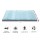 Giselle Bedding Queen Memory Foam Mattress Topper 8cm - 7-Zone Design, Visco Elastic Foam, Bamboo Cover