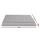 Giselle Bedding 8cm Memory Foam Mattress Topper King Size, 7-Zone Graphite, Bamboo Cover, Anti-Skid, Washable