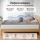 Giselle Bedding 8cm Memory Foam Mattress Topper Single, 7-Zone Graphite, Bamboo Cover, Anti-Skid, Breathable
