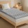 Giselle Bedding 8cm Memory Foam Mattress Topper Single, 7-Zone Graphite, Bamboo Cover, Anti-Skid, Breathable