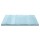 Giselle Bedding Memory Foam Mattress Topper King Single 8cm 7-Zone, Bamboo Cover, Open Cell, Washable, Blue