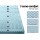 Giselle Bedding Memory Foam Mattress Topper King Single 8cm 7-Zone, Bamboo Cover, Open Cell, Washable, Blue