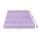 Giselle Bedding King Single 8cm Memory Foam Mattress Topper - Lavender Infused, Bamboo Cover, 7-Zone Support