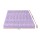 Giselle Bedding 8cm Memory Foam Mattress Topper, Lavender Infused, Bamboo Cover, 7-Zone Support, Single Size