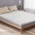 Giselle Bedding Memory Foam Mattress Topper Double 8cm 7-Zone Airflow Pad, Removable Cover, White, 190x137cm
