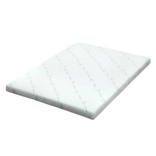 Giselle Bedding Double Memory Foam Mattress Topper 8cm - Cool Gel, Bamboo Cover, High Density for Cooler Sleep