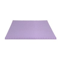 Giselle Bedding 5cm Lavender-Infused Memory Foam Mattress Topper, Breathable Egg Crate Design, Double Size