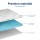 Giselle Bedding 8cm Gel Memory Foam Mattress Topper Double, Egg Crate Bamboo Cover, Pressure Relief, Breathable