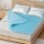 Giselle Bedding 8cm Gel Memory Foam Mattress Topper Double, Egg Crate Bamboo Cover, Pressure Relief, Breathable