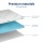 Giselle Bedding 8cm Gel Memory Foam Mattress Topper King Single, Bamboo Cover, Egg Crate, Pressure Relief, Cooling
