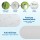 Giselle Bedding 12cm Memory Foam Mattress Topper King Single, Cool Gel, Bamboo Cover, Ventilated, Pressure Relief