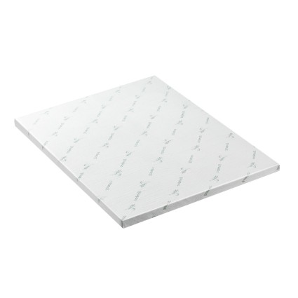 Giselle Bedding Queen Memory Foam Mattress Topper 5cm Ventilated Cool Gel, Bamboo Cover, Hypoallergenic