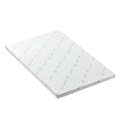 Giselle Bedding Memory Foam Mattress Topper Single 5cm Ventilated Cool Gel Bamboo Cover Hypoallergenic Breathable