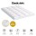 Giselle Bedding Mattress Topper Double 10cm Bamboo Blend Pillowtop, Microfibre Cover, Hypoallergenic, 190x137cm