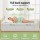 Giselle Bedding Bamboo King Single Mattress Topper 11cm Pillowtop, 1500GSM, Breathable, Hypoallergenic, Machine Washable