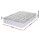 Giselle Bedding Bamboo Mattress Topper Queen 11cm Pillowtop, 1500GSM Hollow Fibre, Breathable, Machine-Washable