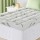 Giselle Bedding Bamboo Mattress Topper Single 11cm Pillowtop, 1500GSM, Breathable, Machine Washable, Anti-Allergy
