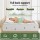 Giselle Bedding 5cm Pillowtop Mattress Topper, Single - Bamboo Cover, 1000GSM Filling, Breathable & Machine-Washable