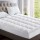 Giselle Bedding Queen Bamboo Mattress Topper - 1000GSM, 5cm Thick, Anti-Allergy, Dust Mite Resistant, Breathable Comfort