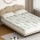 Giselle Bedding Queen Mattress Topper 7.5cm Bamboo Pillowtop, Breathable, Anti-Allergy, Machine Washable