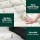 Giselle Bedding Queen Mattress Topper 7.5cm Bamboo Pillowtop, Breathable, Anti-Allergy, Machine Washable