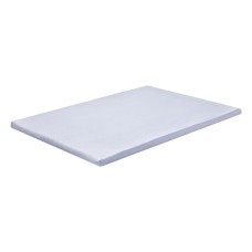 Giselle Bedding Double Latex Topper - 5cm, 100% Natural, 7-Zone Support, Cooling Ice Silk Cover, Breathable & Anti-Slip