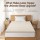 Giselle Bedding 5cm King Single Latex Mattress Topper - 100% Natural, 7-Zone Comfort, Breathable, Motion Isolation
