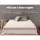 Giselle Bedding 5cm Queen Natural Latex Mattress Topper with 7-Zone Comfort, Motion Isolation & Breathable Design