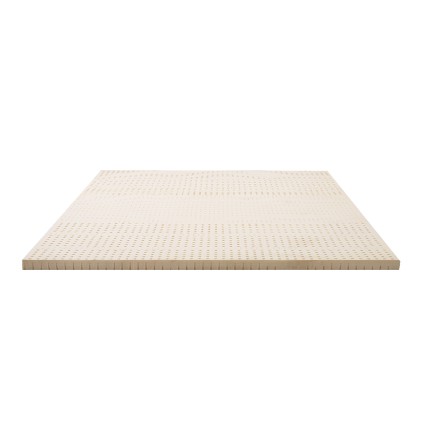 Giselle Bedding 100% Natural Latex Mattress Topper Queen 7.5cm - 7-Zone Comfort, Breathable, Motion Isolation