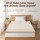 Giselle Bedding 100% Natural Latex Mattress Topper, 7.5cm Single - Breathable, 7-Zone Comfort, Motion Isolation