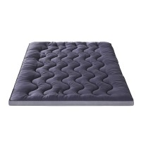 Giselle Bedding 5cm Bamboo Charcoal Double Mattress Topper - Pillowtop, Anti-Allergy, Breathable, 3D Quilted Design