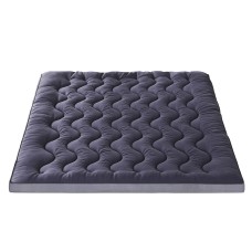 Giselle Bedding 5cm Bamboo Charcoal King Mattress Topper - Hypoallergenic, Breathable, 3D Quilted Pillowtop