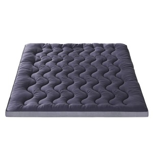 Giselle Bedding 5cm Bamboo Charcoal King Mattress Topper - Hypoallergenic, Breathable, 3D Quilted Pillowtop