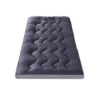 Giselle Bedding 5cm Bamboo Charcoal Single Mattress Topper - Anti-Allergy, Machine-Washable, 3D Quilted Pillowtop