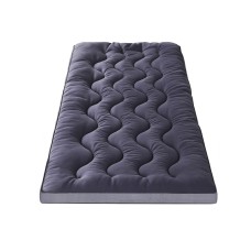 Giselle Bedding 5cm Bamboo Charcoal Single Mattress Topper - Anti-Allergy, Machine-Washable, 3D Quilted Pillowtop