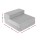Giselle Bedding Foldable Foam Mattress, Light Grey - Velvet Fabric, Washable Cover, 180x70x12cm, Chair to Bed Use