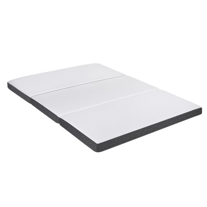 Giselle Bedding Foldable Queen Mattress Sofa Bed, Tri-Fold Memory Foam, Tencel Cover, Washable, 153x203cm