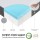 Giselle Bedding Foldable Queen Mattress Sofa Bed, Tri-Fold Memory Foam, Tencel Cover, Washable, 153x203cm