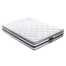 Giselle Bedding 21cm Queen Pillow Top Mattress - Bonnell Spring, Medium Firm, Breathable, Luxurious Comfort Giselle Bedding 21cm Queen Pillow Top Mattress - Bonnell Spring, Medium Firm, Breathable, Luxurious Comfort