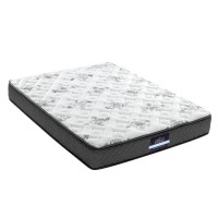 Giselle Bedding Rocco Series 24cm Pillow Top Queen Mattress - Medium Firm Bonnell Spring with Hypo-Allergenic Foam