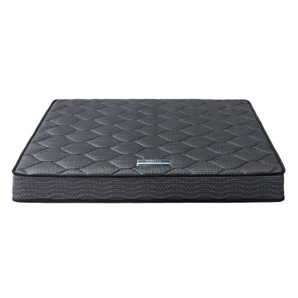 Giselle Bedding Serena 16cm Tight Top Queen Mattress, Medium-Firm Bonnell Spring, Hypoallergenic, Grey, 5-Year Warranty
