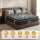 Giselle Bedding Atlas 35cm Queen Mattress - Graphene Memory Foam, Medium-Firm Euro Top, Pocket Spring Support