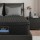 Giselle Bedding 34cm Queen Mattress - 5-Zone Pocket Spring, Egg-Crate Memory Foam, Medium-Firm Euro Top, 4D Mesh Fabric