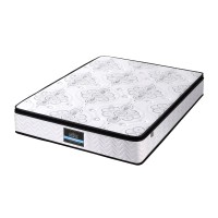 Giselle Bedding Verve Series 30cm Queen Mattress - Medium Firm Euro Top with Pocket Spring & Breathable Fabric
