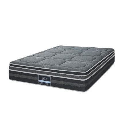 Giselle Bedding Kristie Queen Mattress 35cm, Bamboo Cover, Medium-Firm, 7-Zone Pocket Spring, Hypoallergenic