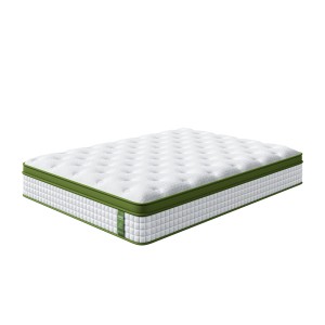 BedStory Queen 30cm Hybrid Mattress - Cooling Gel Memory Foam, 5 Zone Pocket Springs, Medium-Firm, CertiPUR-US Certified
