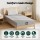 Giselle Bedding Cool Gel Memory Foam Mattress, Charcoal 7-Zone, Washable Bamboo Cover, 15cm Single, Medium-Firm Comfort