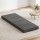 Giselle Bedding Foldable Mattress Single Size, Dark Grey, Faux Linen Cover, High-Density Foam, Convertible Couch Bed